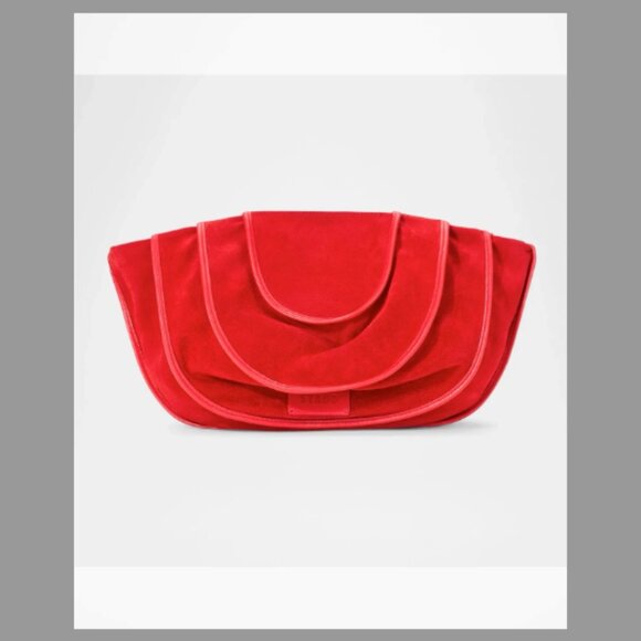 STAUD Wells Suede Bag (Orig..$440) w/tax - Picture 2 of 6